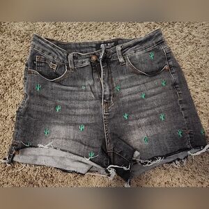 Judy Blue Cactus Jean Shorts